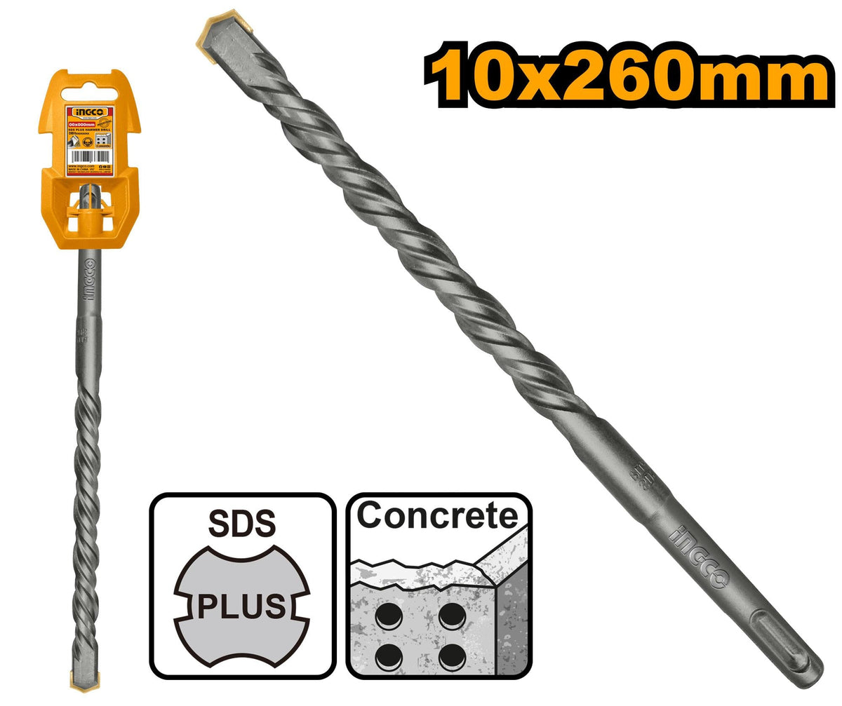 Foret Béton SDS-Plus 10 × 260 mm