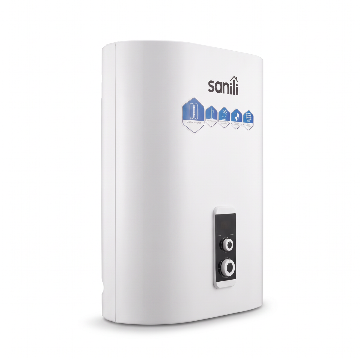Chauffe-eau Sanili Slim 30 L - vue de côté