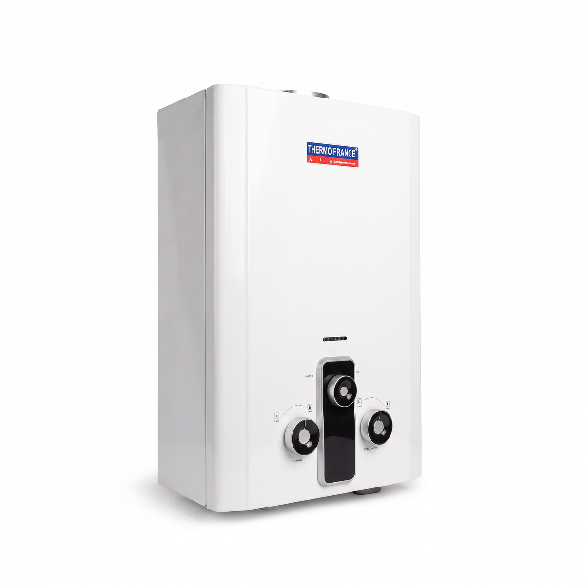 Chauffe-eau à gaz Thermo France 6 L - vue de côté