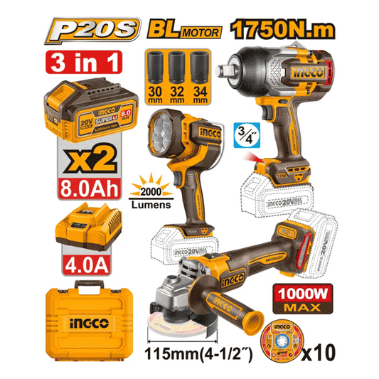 Kit combiné sans fil 3 pièces