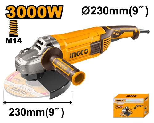 INGCO MEULEUSE 230 MM 3000W AU MAROC [AG30008]