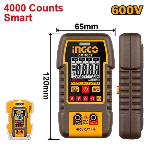 INGCO MULTIMETRE DIGITAL AU MAROC [DM16003]