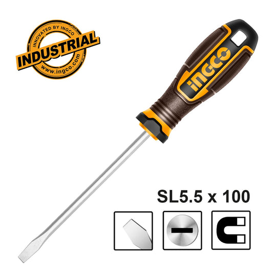 INGCO TOURNEVIS A FENTE D:5MM L:100MM AU MAROC [HSDSL5100]