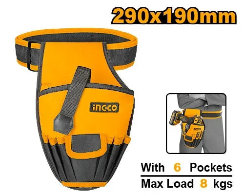 INGCO POCHETTE POUR OUTILS AVEC CEINTURE 290X190MM AU MAROC [HTBP03011]