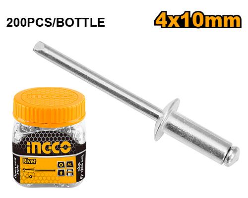 INGCO RIVET 4X10MM BOITE DE 200 PIECES AU MAROC [HWRT4001011]