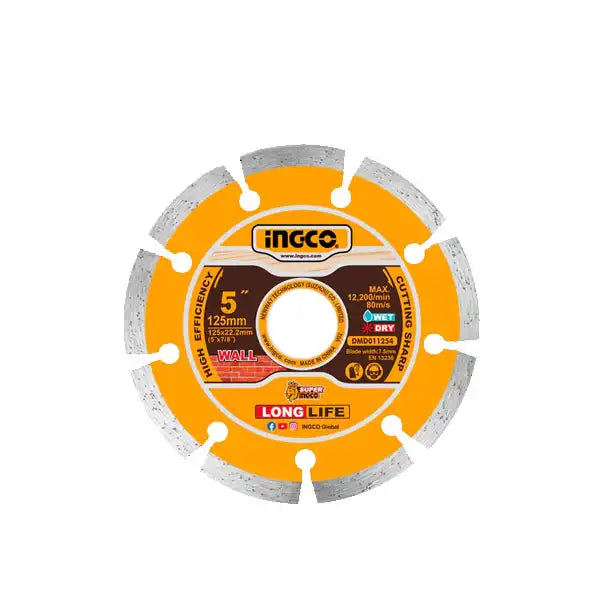 Disque Diamant à Coupe Sèche – 125 mm