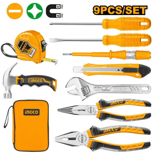 INGCO SET DE 9 OUTILS A MAIN AU MAROC [HKTH10809]