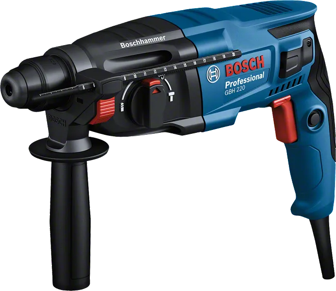 Perforateur SDS Plus BOSCH Professional GBH 220 – 720W, 2 J, Béton 22 mm