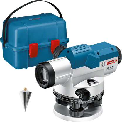 Niveau Optique Professional 32x – Portée 120 m, Précision ±1 mm à 30 m, IP54