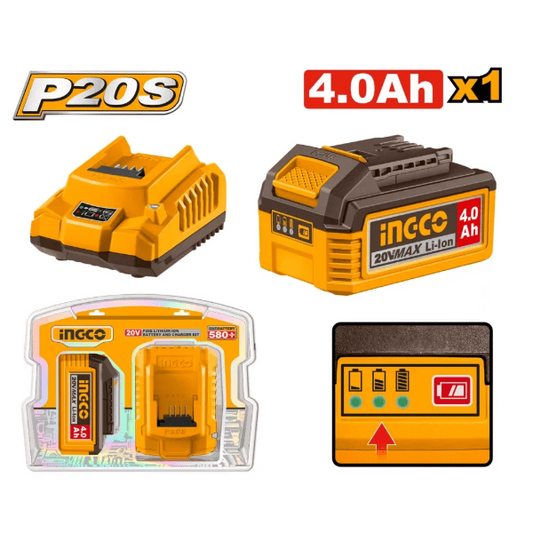 Kit batterie lithium-ion et chargeur