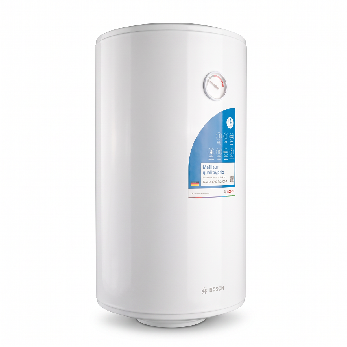 Chauffe-eau électrique Bosch 80 L - vue de côté