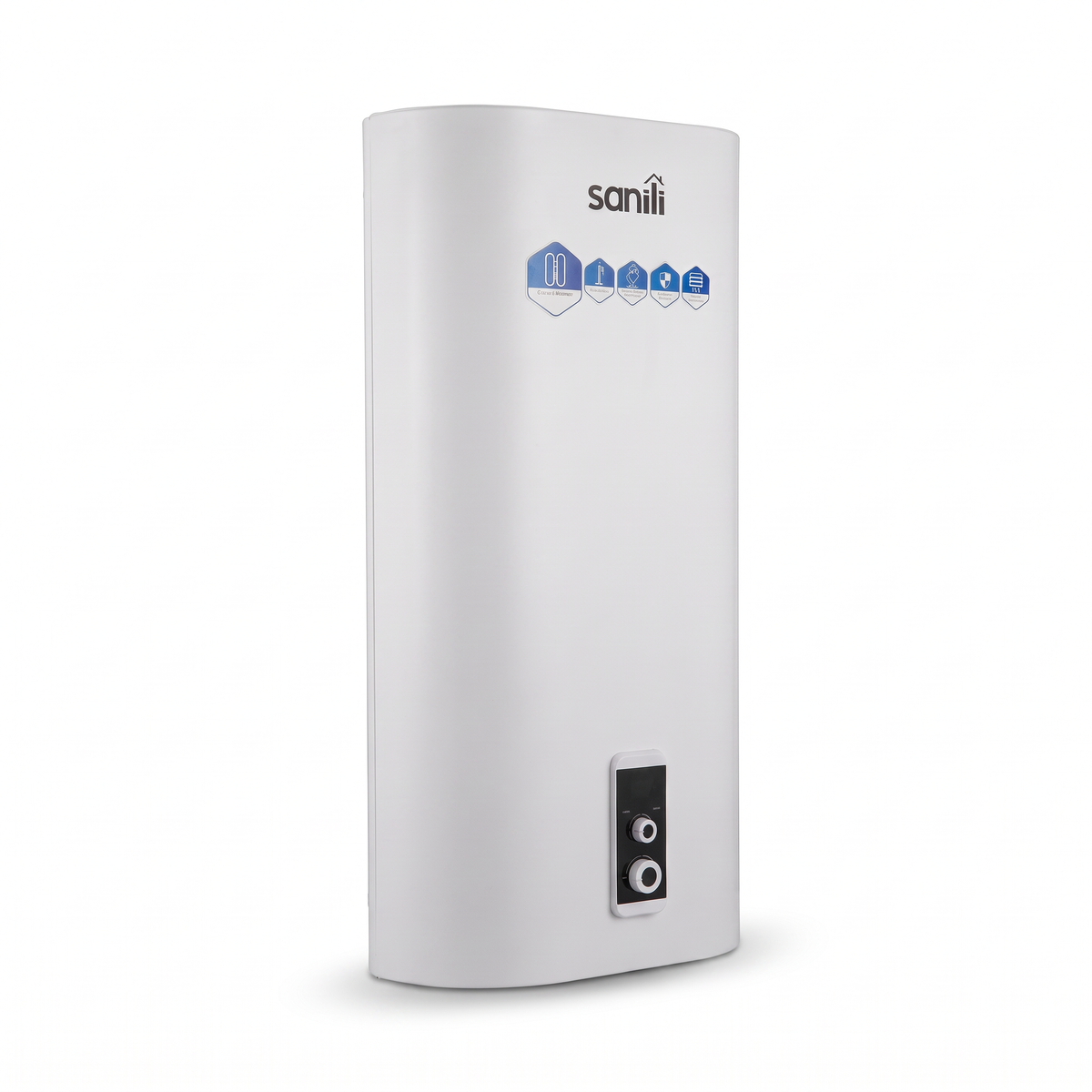 Chauffe-eau Sanili Slim 50 L - vue de côté