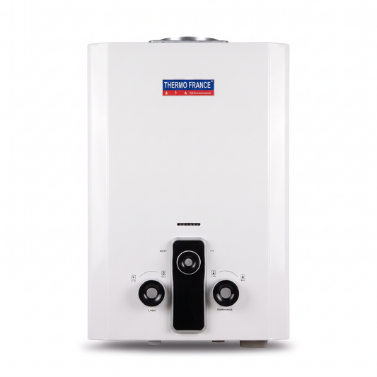 Chauffe-eau à gaz Thermo France 6 L - vue de face